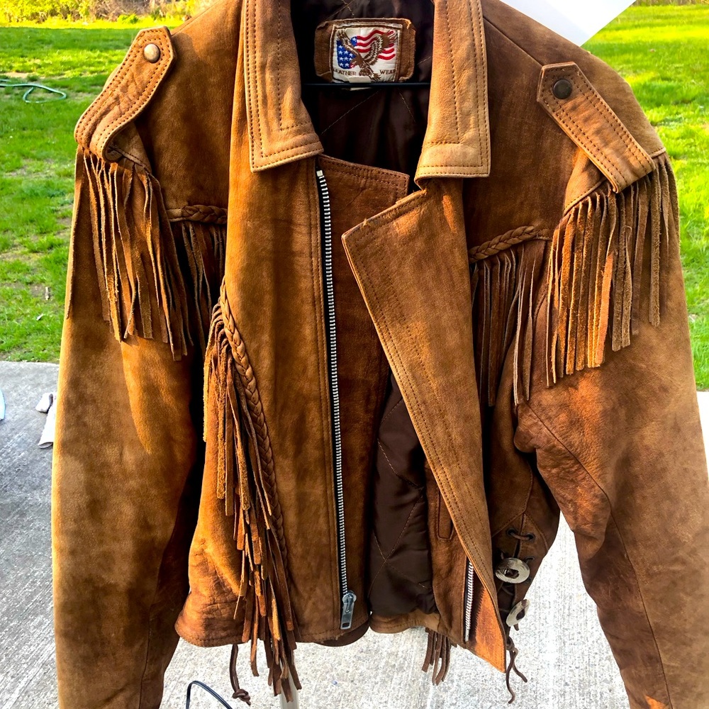 Woman’s leather jacket